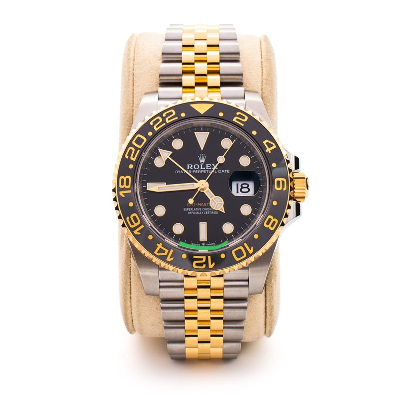 ​ROLEX GMT-Master II 126713GRNR Yellow Gold Stainless Steel Zombie 40mm FULL SET 2023