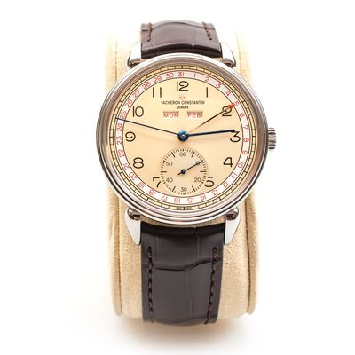 VACHERON CONSTANTIN Historiques Triple Calendrier 1942 3110V/000A-B425 Calendar Stainless Steel 2019 40mm