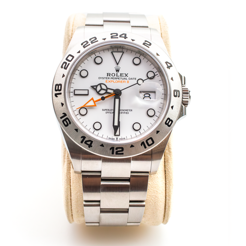 ROLEX Explorer II 226570 White Polar Stainless Steel Automatic 42mm 2021 FULL SET