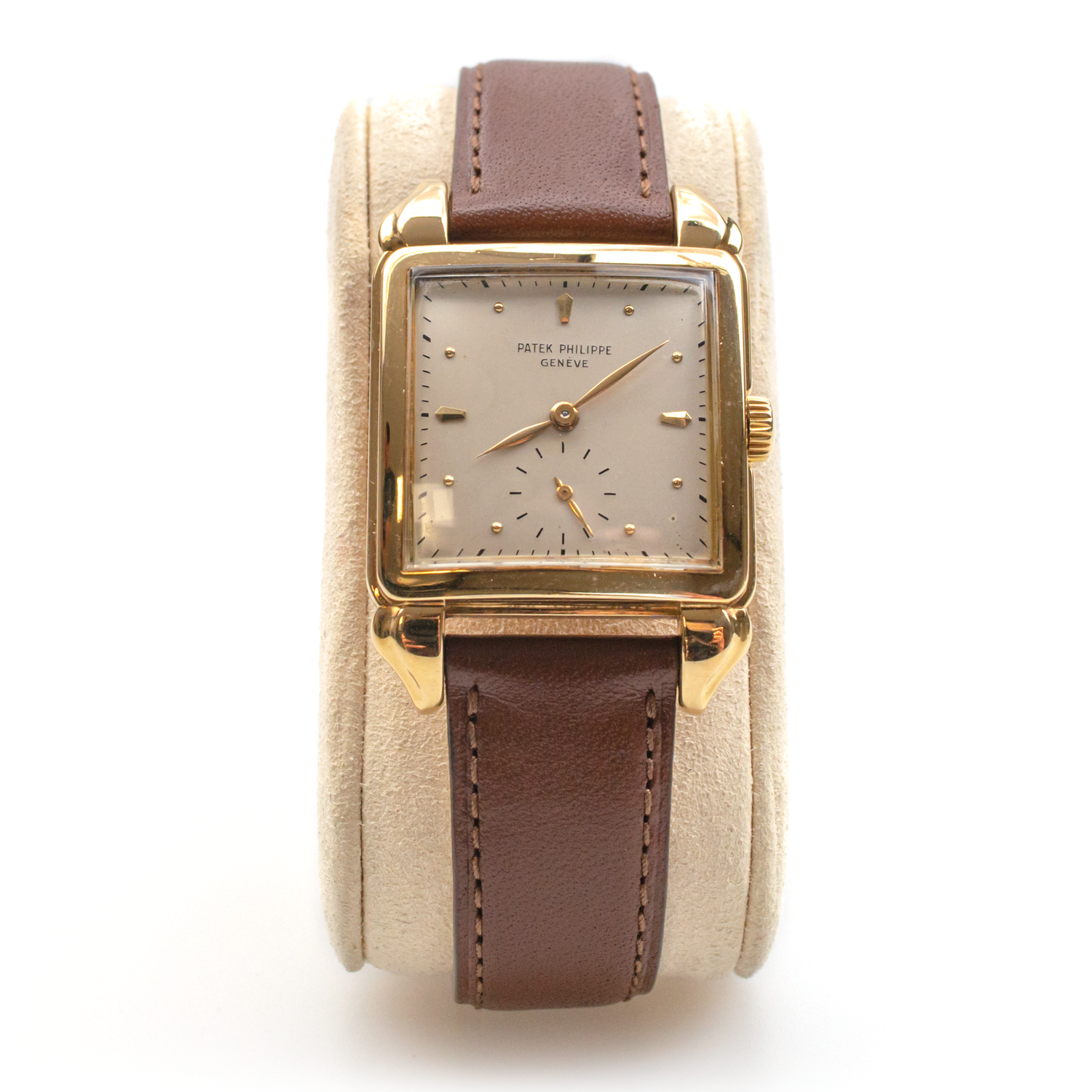 PATEK PHILIPPE 2424 Flame Lugs Yellow Gold Vintage Manual 1950 EXTRACT