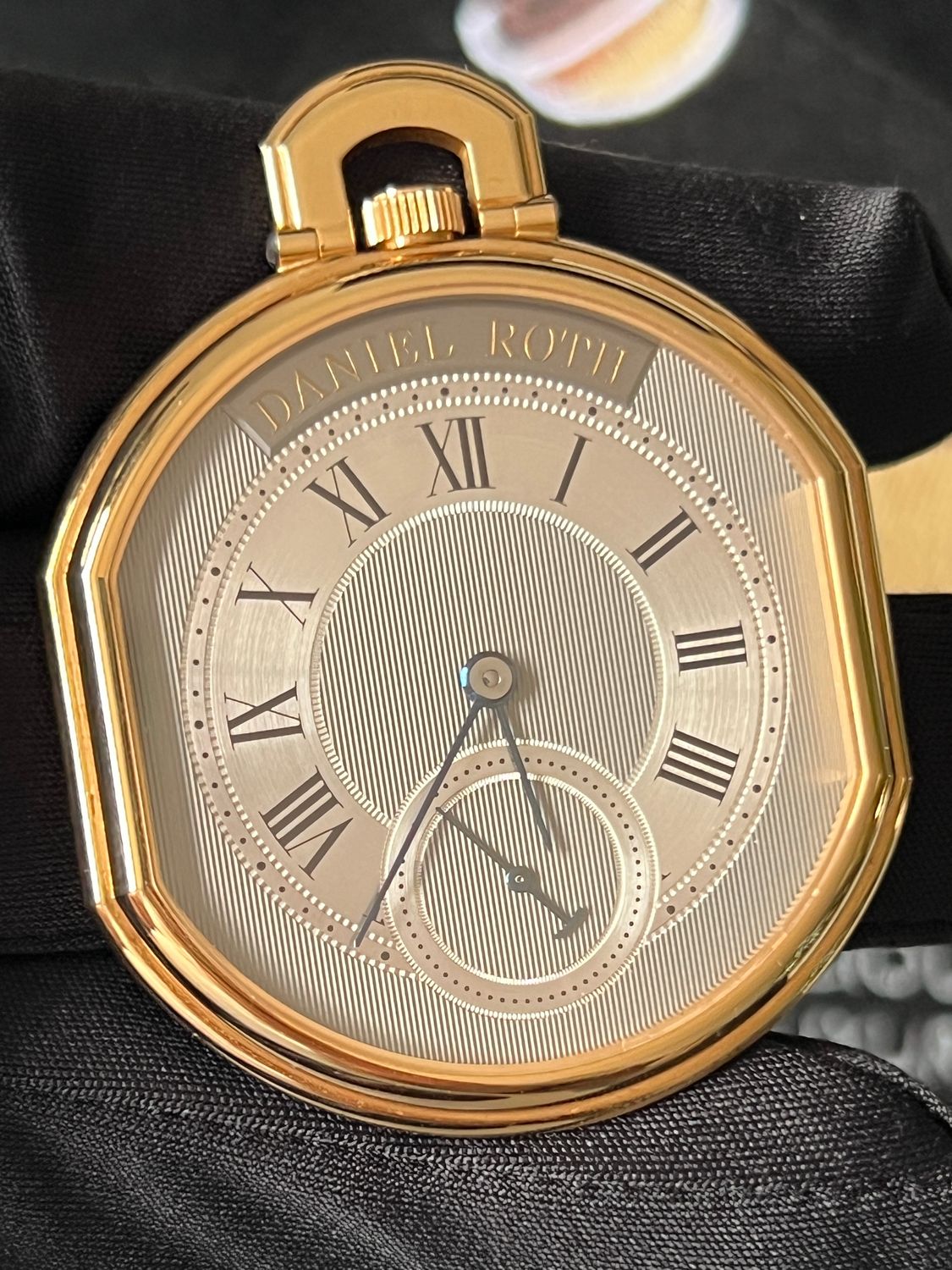 DANIEL ROTH Pocket Watch Rose Gold C907 BB Limited Edition /10 FULL SET 1996​