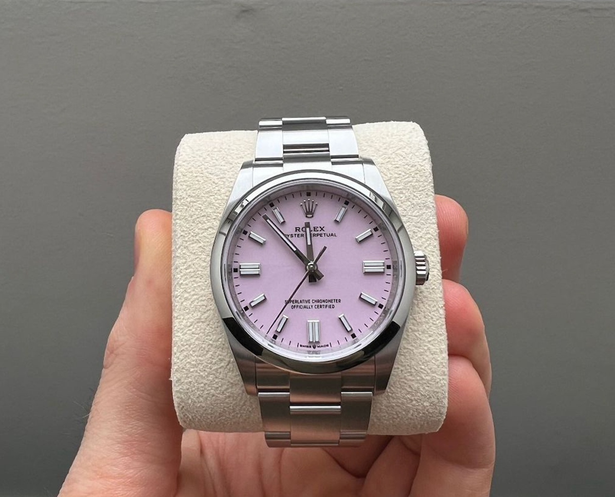 ROLEX 126000 Candy Pink Oyster Perpetual 36mm OP36 FULL SET 2023