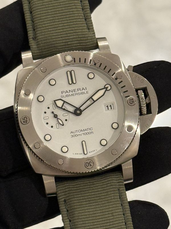 ​PANERAI Luminor Submersible PAM01226 Quarantaquattro Bianco 44mm Stainless Steel 2023 FULL SET
