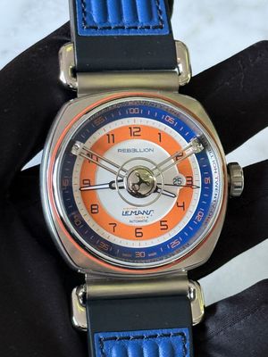 REBELLION Twenty-One Le Mans RB.21.3H.ST.ELMS Date Limited Edition /20 Stainless Steel 47mm Automatic 3 Hands FULL SET