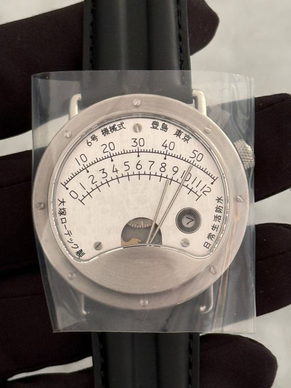 ​OTSUKA Lotec No. 6 Jump Hour Retrograde Stainless Steel 42mm GPHG Award Winner FULL SET 2024
