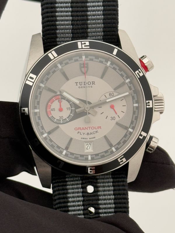 TUDOR 20550N Grantour KHANJAR Sultan of Oman Fly-Back Chronograph Special Edition Stainless Steel 42mm