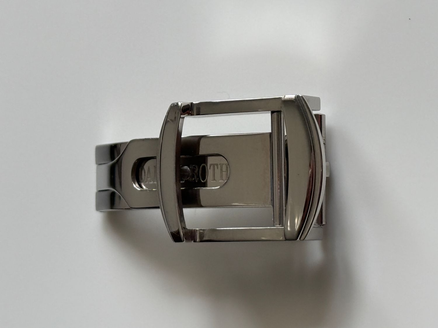 ​DANIEL ROTH Deployant Fold Clasp Buckle Chronograph Stainless Steel 16mm