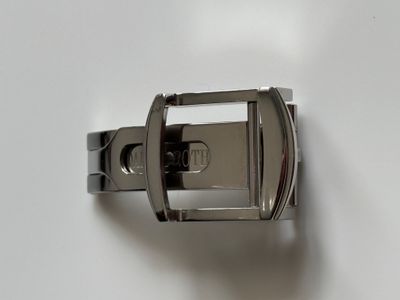 ​DANIEL ROTH Deployant Fold Clasp Buckle Chronograph Stainless Steel 16mm