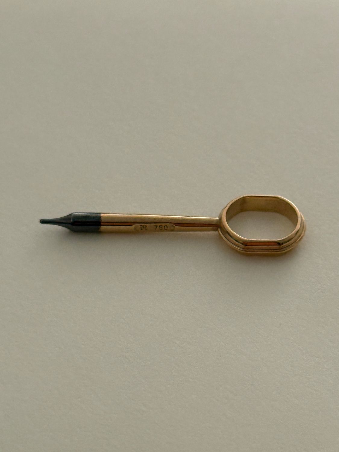 ​DANIEL ROTH Pin Pusher Setting Tool Stylus Date Calendar Tourbillon Complications 1990’s 18k Yellow Gold 750