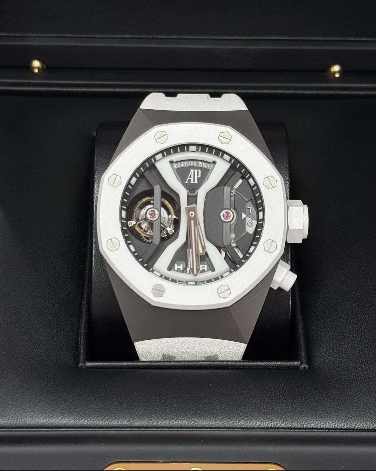​AUDEMARS PIGUET Royal Oak Offshore Concept Flying Tourbillon GMT 26580IO.OO.D010CA.01 Ceramic Titanium 44mm