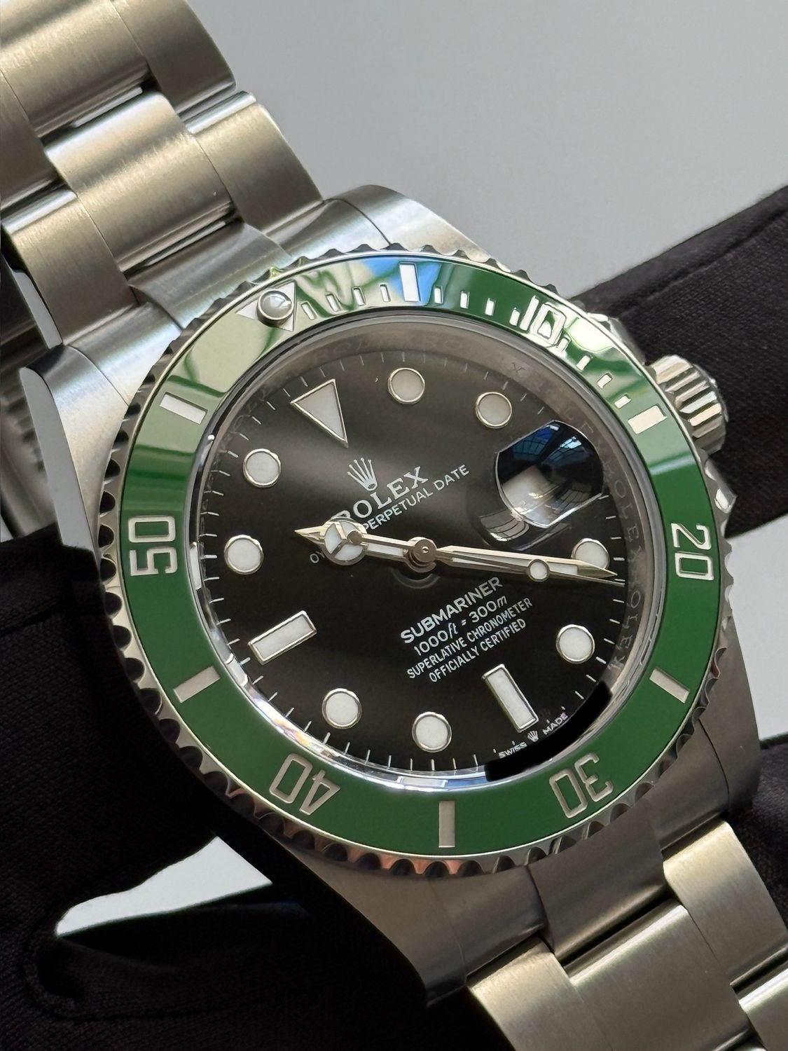 ROLEX Submariner Date 126610LV Starbucks MK2 Kermit 70th Anniversary MKII Stainless Steel Ceramic 41mm FULL SET 2023