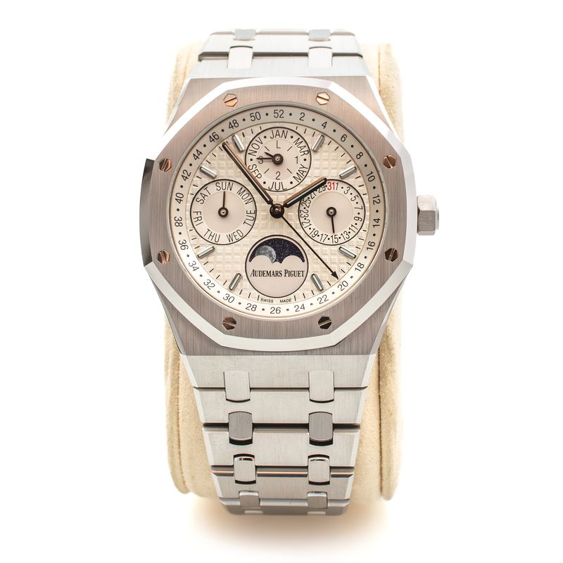 AUDEMARS PIGUET Royal Oak Perpetual Calendar White 26574ST.OO.1220ST.01 Stainless Steel 41mm 2016