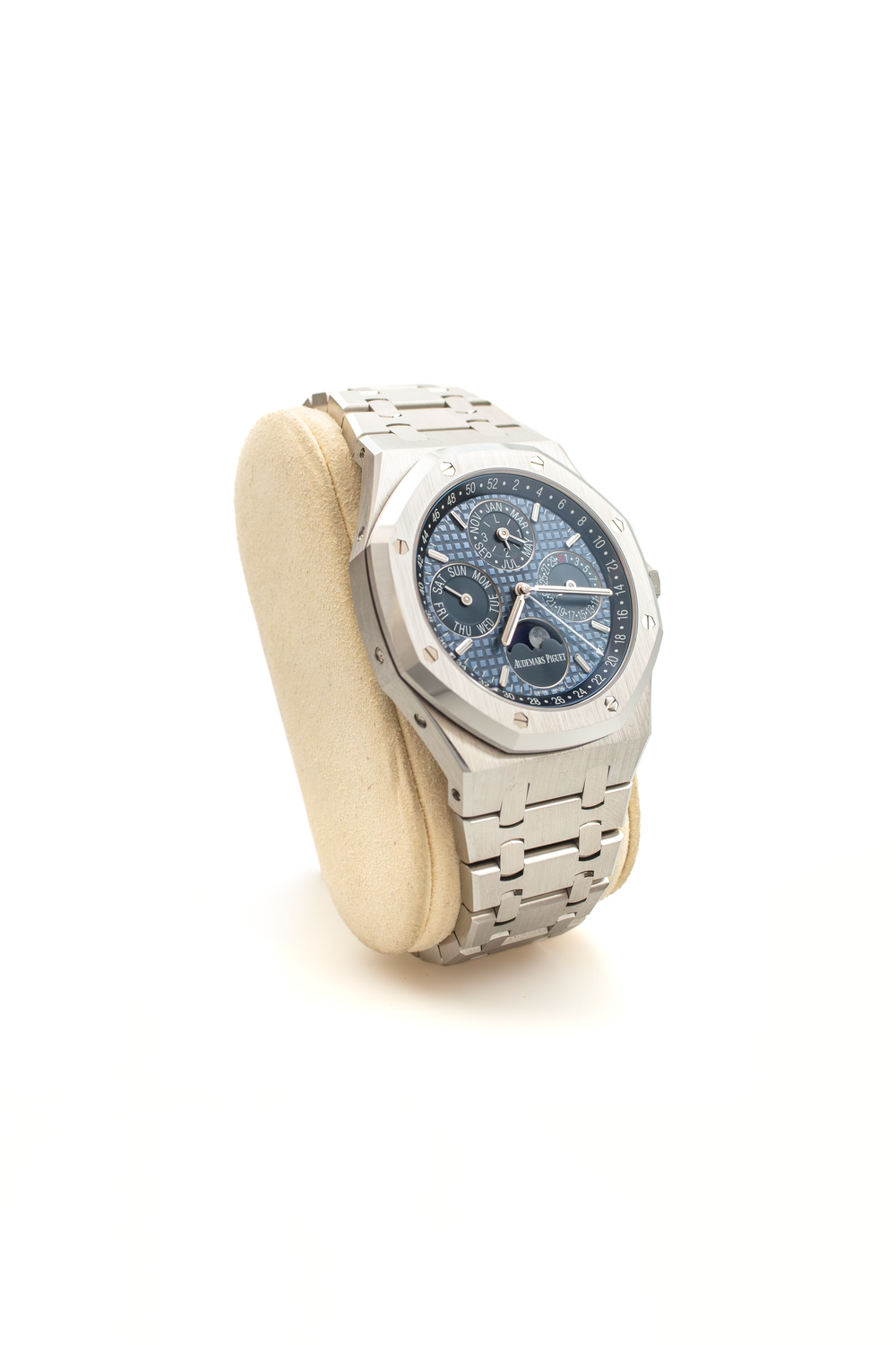 AUDEMARS PIGUET 26574ST Royal Oak Perpetual Calendar Blue 26574 Steel 41mm 2022 FULL SET