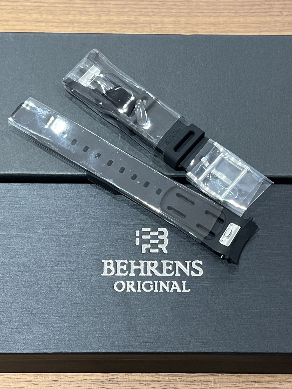 KONSTANTIN CHAYKIN X BEHRENS Limited Edition Black Rubber Strap Ace of Spades Joker Clown ORIGINAL NEW