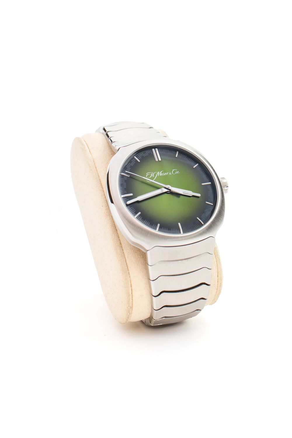 ​MOSER Streamliner Centre Seconds 6200-1200 Green Dragon Fumé 40mm Stainless Steel FULL SET 2022