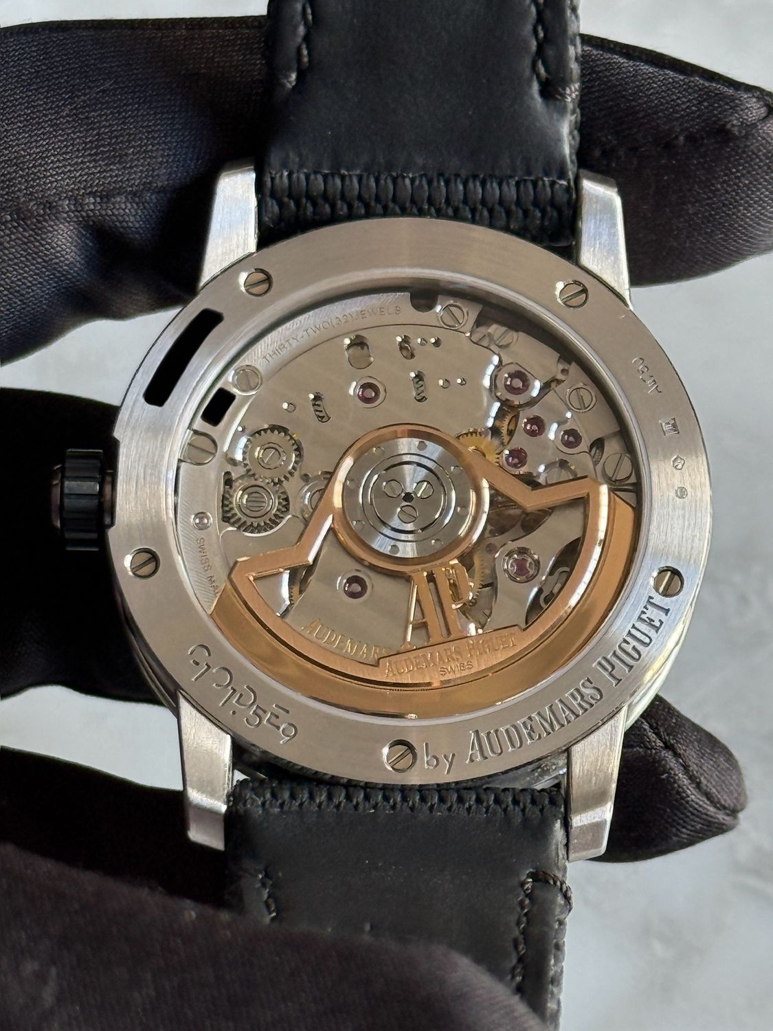​AUDEMARS PIGUET Code 11.59 Starwheel 15212NB Aventurine Blue White Gold Black Ceramic 41mm FULL SET 2024