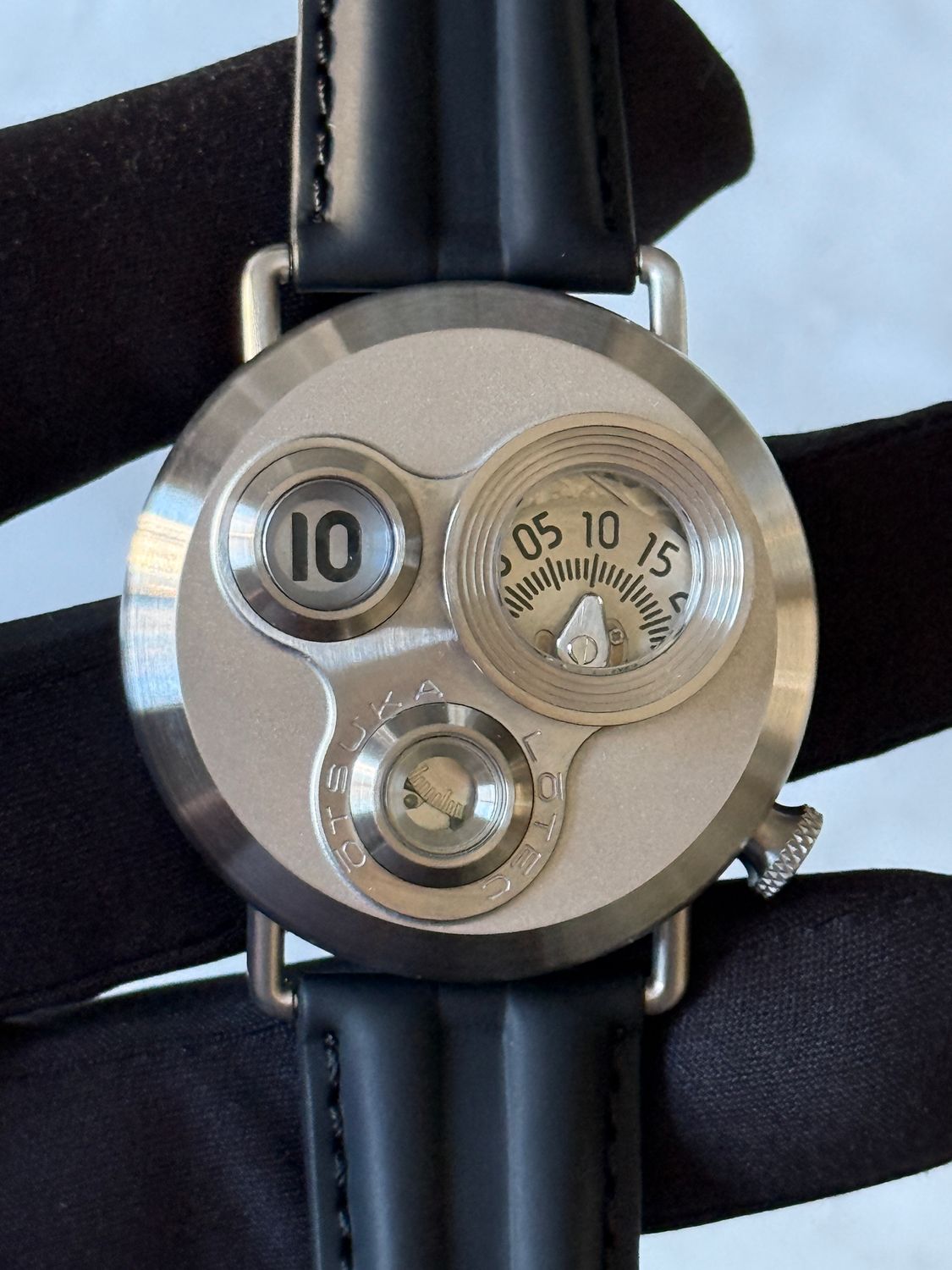 OTSUKA LOTEC No. 7.5 Jump Hour Stainless Steel 40mm Silver Tokyo Japan GPHG FULL SET 2024