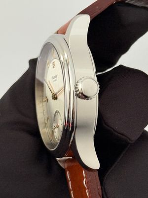 ​HABRING² TimeOnly 00-200X First Model Small Seconds Manual Silver Stainless Steel 42mm 2004 PAPERS