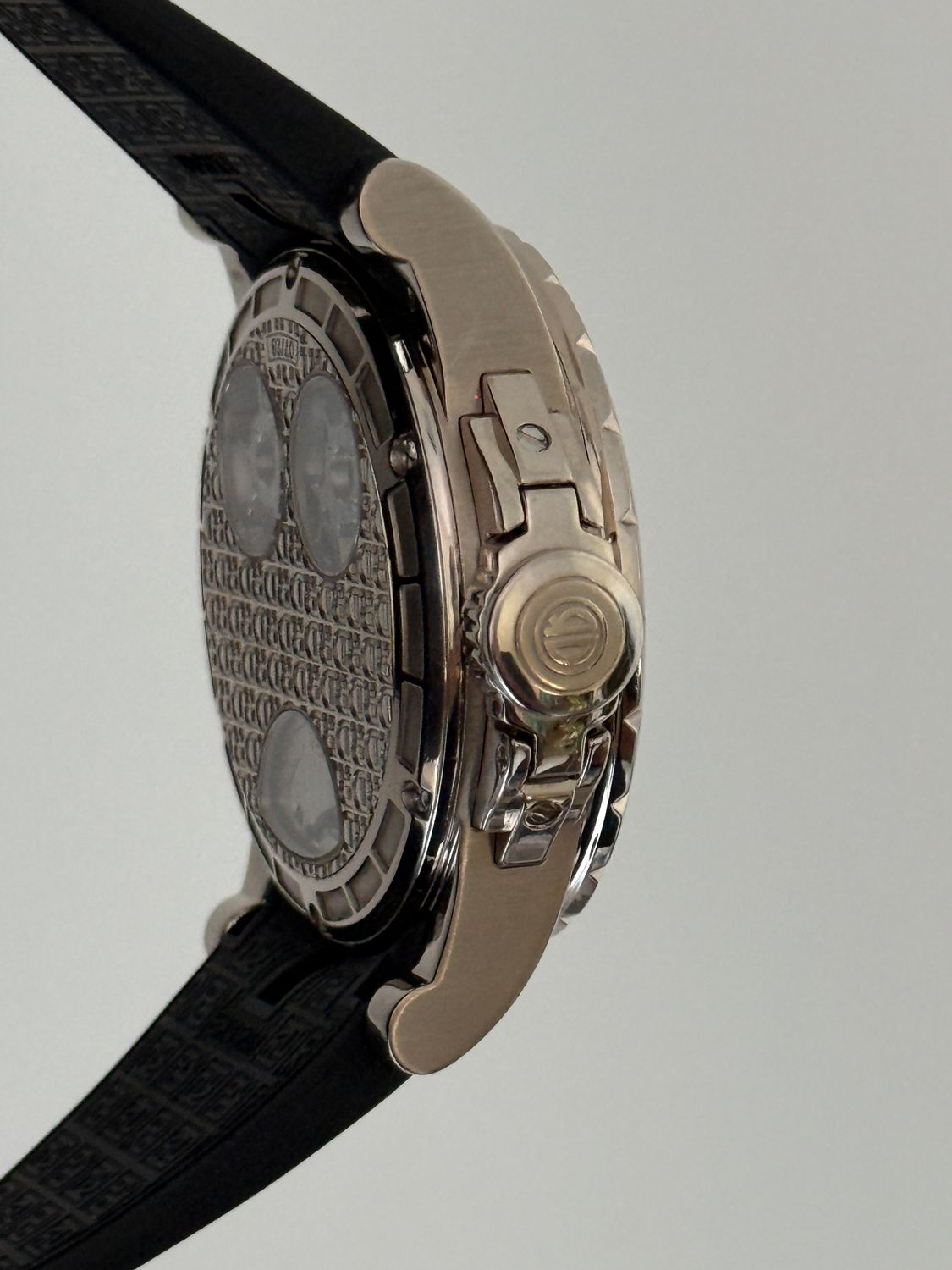 ​ROGER DUBUIS Excalibur Double Tourbillon EX 45 01 Retrograde Limited Edition /28 White Gold Black CIRCA 2008