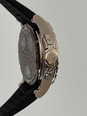 ROGER DUBUIS Excalibur Double Tourbillon EX 45 01 Retrograde Limited Edition /28 White Gold Black CIRCA 2008