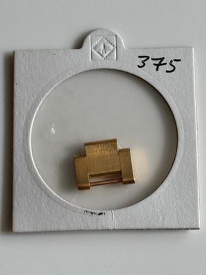 ​ROLEX Submariner Date 18K Yellow Gold Link 16618 16808 Vintage - 15.5mm