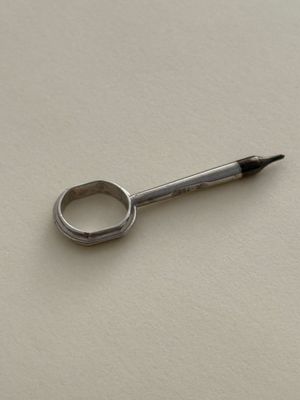 ​DANIEL ROTH Pin Pusher Setting Tool Stylus Date Calendar Tourbillon Complications 1990’s 18k White Gold 750