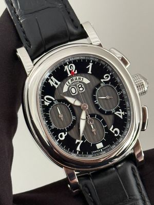 ​RICHARD MILLE Le Mans Classic 550 Black Chronograph Date Japan Limited Edition /600 Stainless Steel Automatic 41.5mm x 37mm 2005