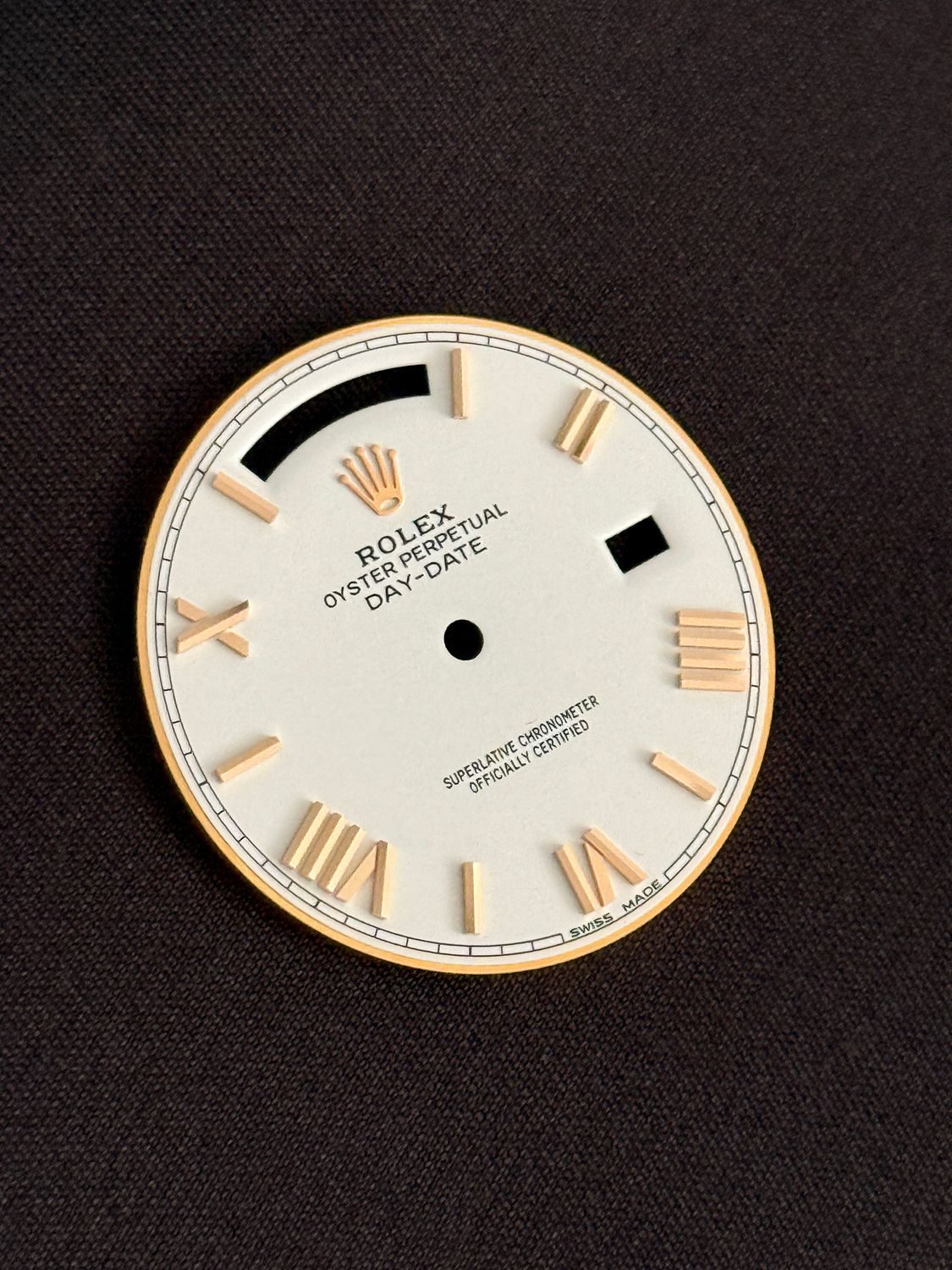 ROLEX Day-Date 228235 40mm Cal. 3255 White Roman Dial President Rose Gold 2015-2020