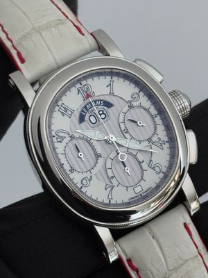 RICHARD MILLE Le Mans Classic 550 White Chronograph Date Limited Edition /600 Stainless Steel Automatic 41.5mm x 37mm 2005