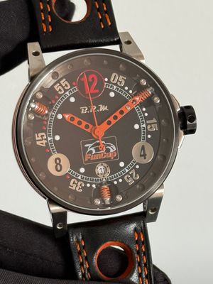 ​B.R.M V6-44-SA Fun Cup France Limited Edition /9 Racing Orange Stainless Steel 44mm Automatic 2022