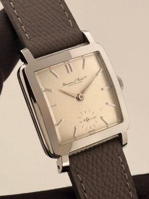 ​IWC Schaffhausen C.70 Cushion Carré Small Seconds Stainless Steel 31.5mm Manual Vintage 1950