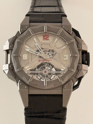 ​SNYPER Tourbillon F117 70.910.00CVL Titanium G5 Limited Edition /25 Manual 48mm 2015