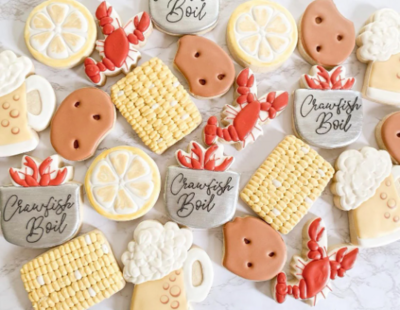 Crawfish and Crawfish pot Cookie Cutter