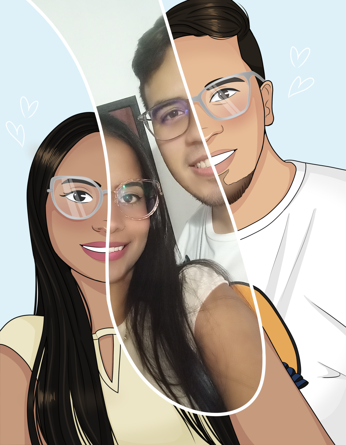 Cartoon Portrait #Toonme