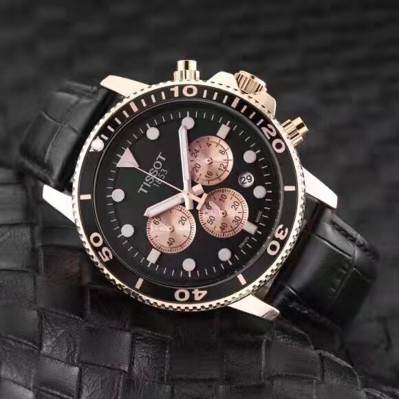 The Tissot Chemin Des Tourelles is precision