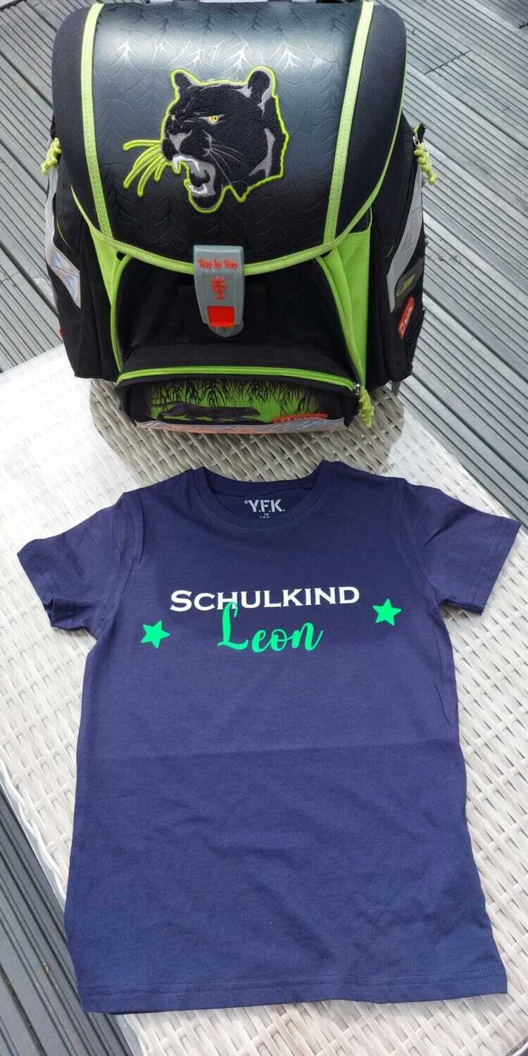 T-Shirt Schulkind, Einschulung