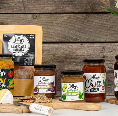 Jillys Rustic Seed Crackers 120g