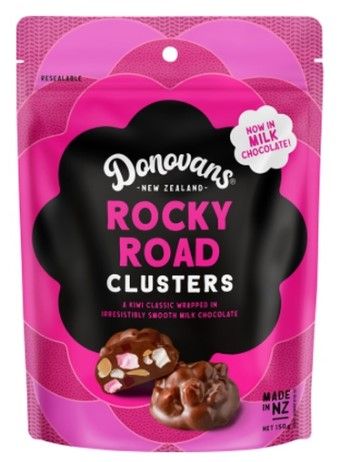 ​Donovans Chocolate Rocky Road Clusters ​150g