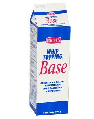 Whip Topping Base 1L caja con 12 piezas