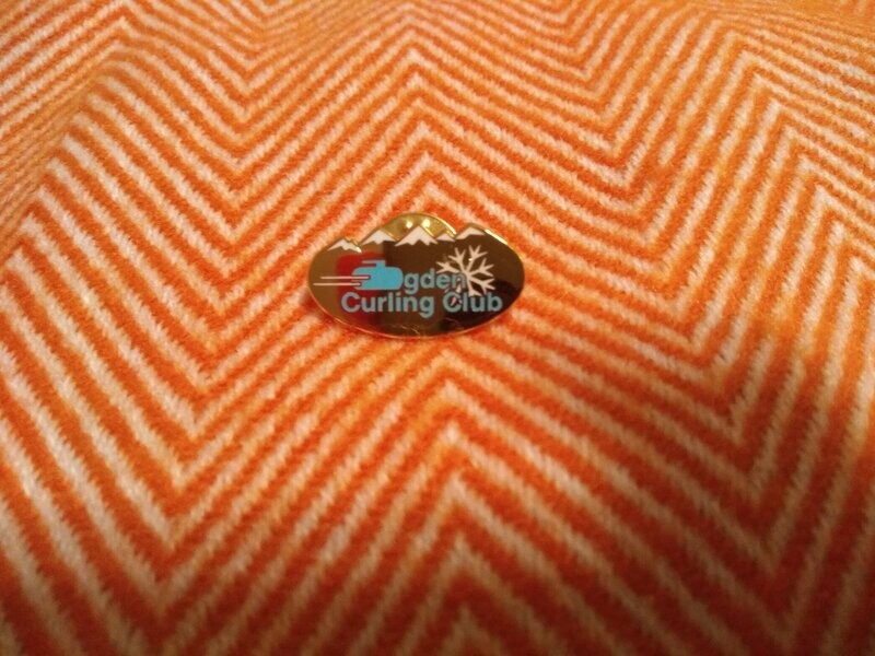 Vintage Ogden Curling Club Pin