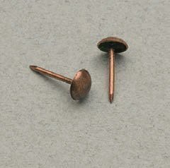 Nagelplattenhalter aus kupferfarbenem Stahl