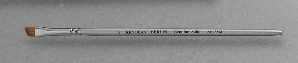 Schminkpinsel mit schräger Spitze