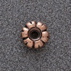 Dekorative Rose in Zamak Line 790 Kupfer-Finish