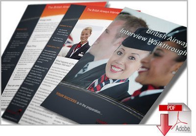 British Airways Application & Interview Cheat Guides with CV Template