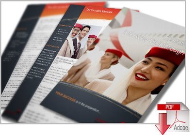 Emirates Cabin Crew Interview PDF Inc Application and CV Guides