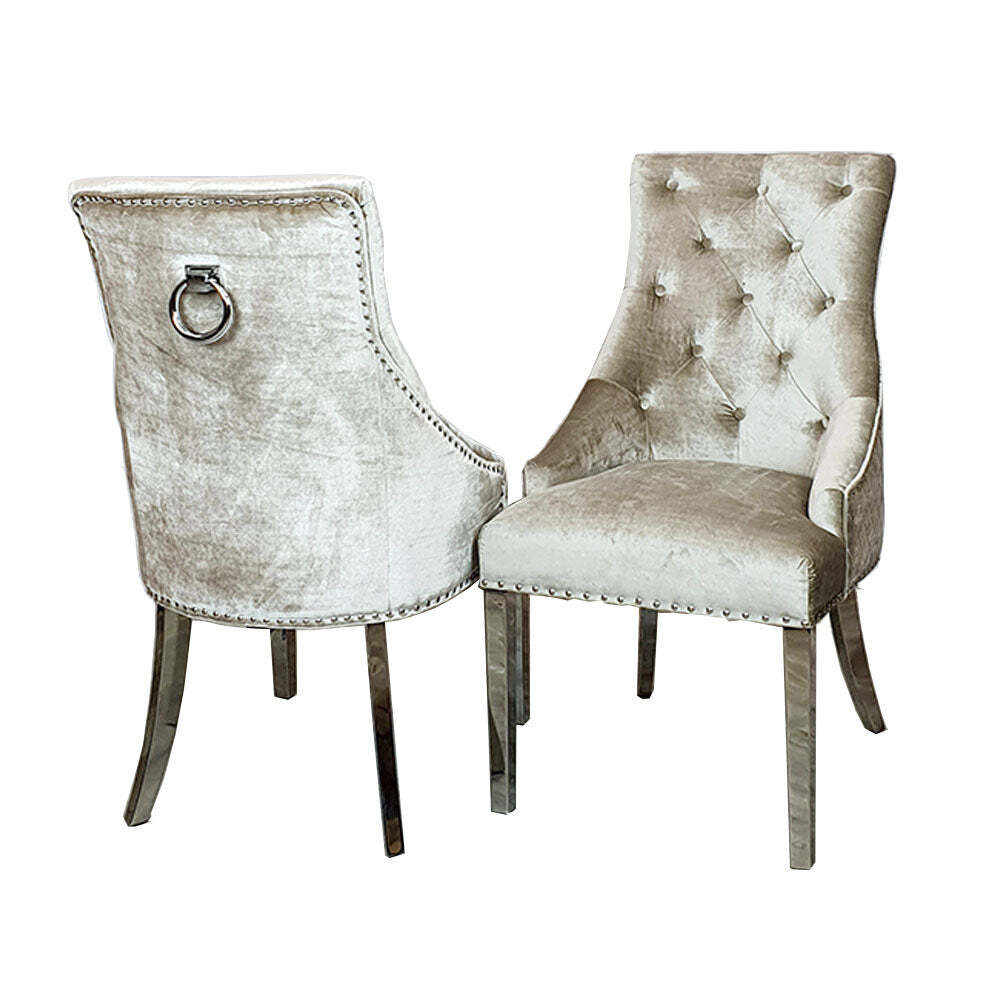 Denmark Velevt Knocker Chair