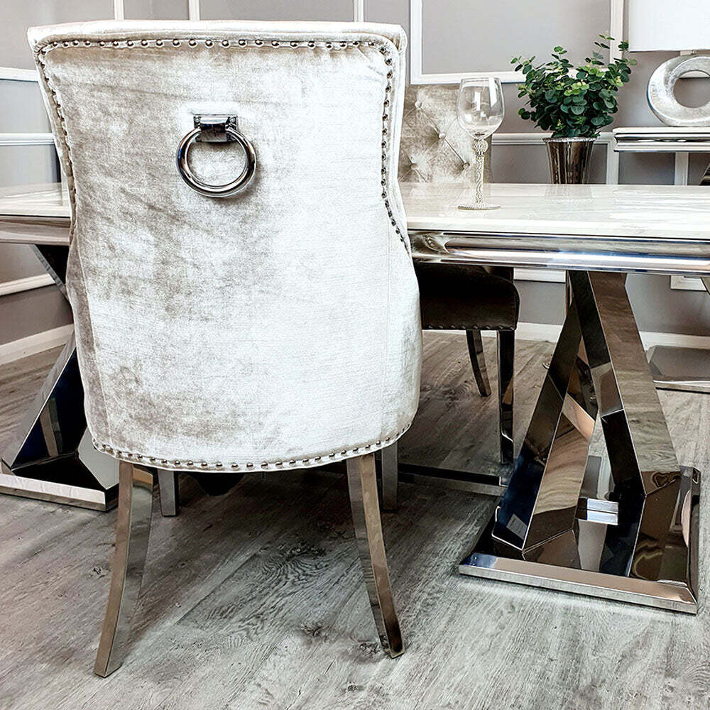 Denmark Velevt Knocker Chair