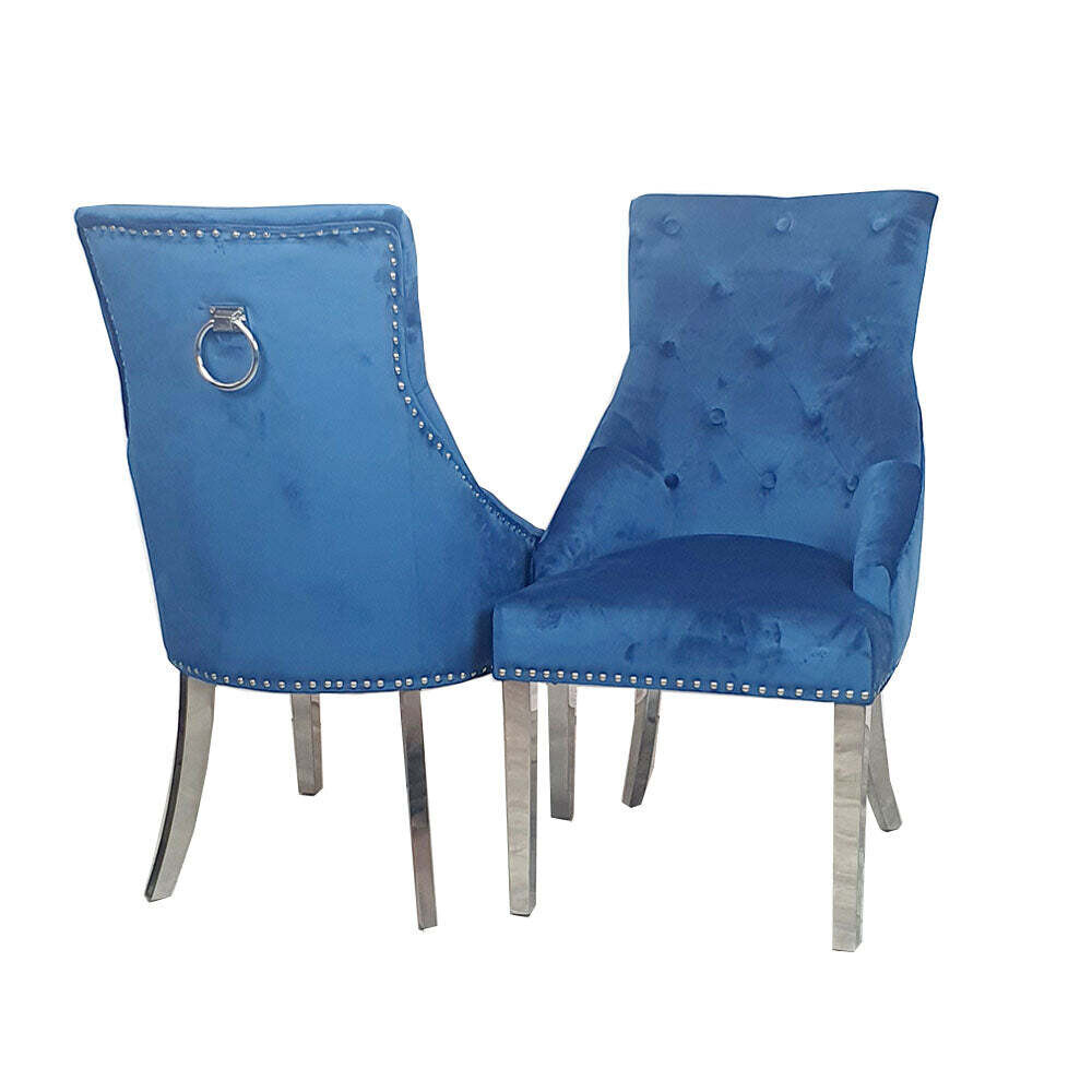 Denmark Velevt Knocker Chair