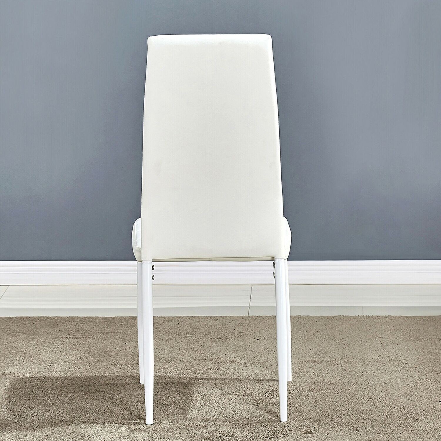 Bruno White Dining Chairs