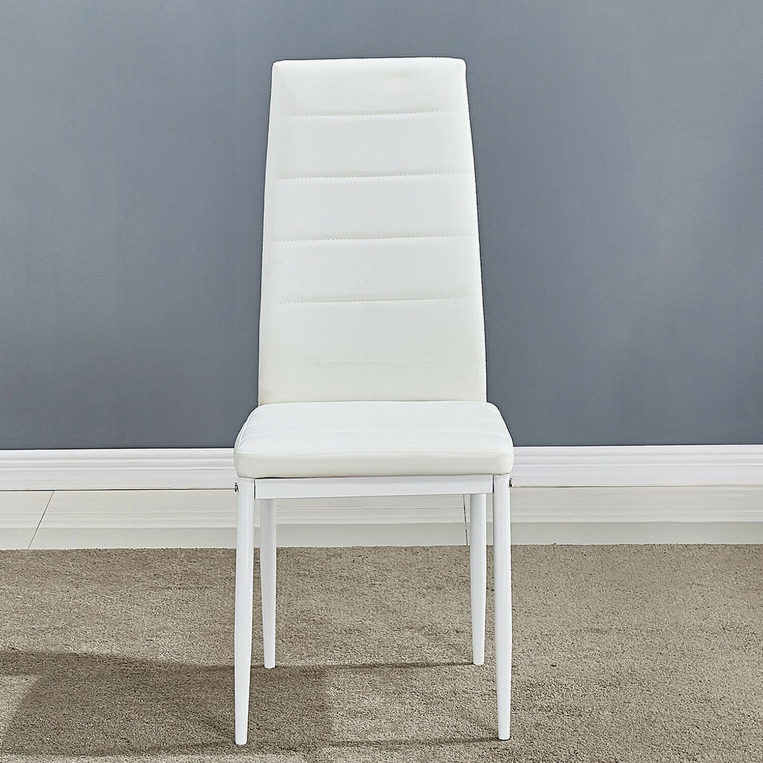 Bruno White Dining Chairs